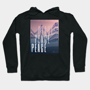 Peace, Unique, custom design, politics, well being, mental health Hoodie